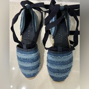 Jimmy choo denim espadrilles Size 37